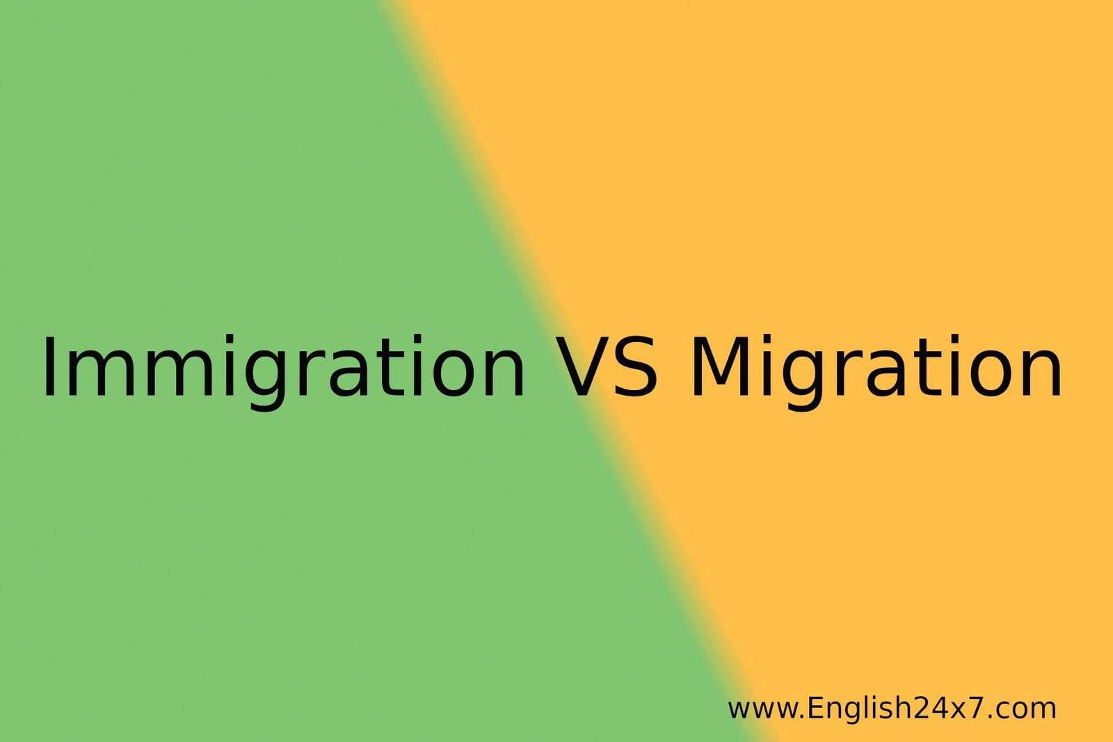 What Is The Difference Between Immigration And Migration